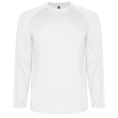 Спортивная футболка MONTECARLO L/S мужская, БЕЛЫЙ
