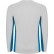 Спортивная футболка SHANGHAI L/S мужская, БЕЛЫЙ/КОРОЛЕВСКИЙ СИНИЙ