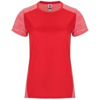 Спортивная футболка ZOLDER WOMAN женская, КРАСНЫЙ/ПЁСТРЫЙ КРАСНЫЙ