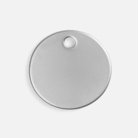 Шильдик металлический Alfa Sirkel, серебристый