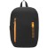 Складной рюкзак Compact Neon, черный с оранжевым