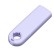 USB 2.0- флешка промо на 64 Гб прямоугольной формы, выдвижной механизм