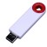 USB 2.0- флешка промо на 64 Гб прямоугольной формы, выдвижной механизм