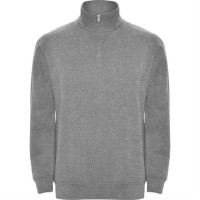 Джемпер (поло) ANETO мужской, ПЁСТРЫЙ СЕРЫЙ