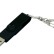 USB 2.0- флешка промо на 64 Гб с поворотным механизмом и однотонным металлическим клипом