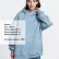 Худи Kulonga Oversize, серо-голубое