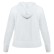 Толстовка женская Hooded Full Zip белая