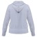 Толстовка женская Hooded Full Zip серый меланж