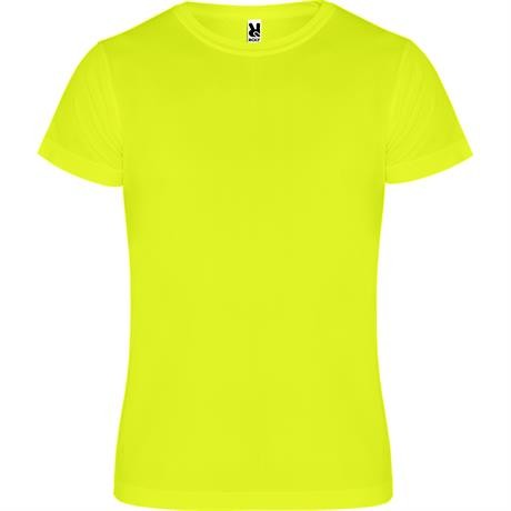 Спортивная футболка CAMIMERA мужская, ФЛУОРЕСЦЕНТНЫЙ ЖЕЛТЫЙ