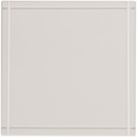 Лейбл из ПВХ Dzeta, L, белый