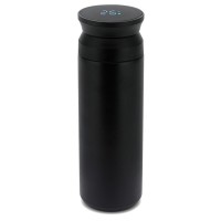 Термос Robins с дисплеем и инфьюзером, черный-S