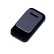 USB 2.0- флешка промо на 64 Гб прямоугольной формы, выдвижной механизм