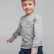 Свитшот детский Toima Kids 2.0, серый меланж