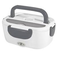 Ланчбокс с подогревом Yummybox, серый