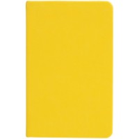 Блокнот Cluster Mini в клетку, желтый