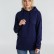 Толстовка с капюшоном унисекс Hoodie, темно-синяя