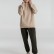 Толстовка с капюшоном унисекс Hoodie, бежевая