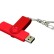 USB 2.0- флешка на 32 Гб с поворотным механизмом и дополнительным разъемом Micro USB