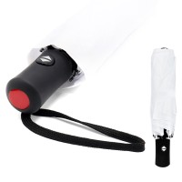 Автоматический противоштормовой зонт Vortex To Go, белый/красный