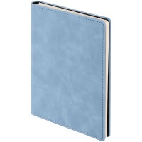 Ежедневник Spring Urban на заказ, недатированный, голубой