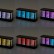 Часы с LED-подсветкой и беспроводной зарядкой Cyber, 10 Вт