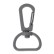 Застежка-карабин Snap Hook, M, серая