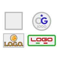 Шеврон из габардина Gabo S, белый