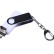 USB 2.0/micro USB/Type-C- флешка на 16 Гб c поворотным механизмом