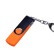 USB 2.0/micro USB/Type-C- флешка на 16 Гб c поворотным механизмом