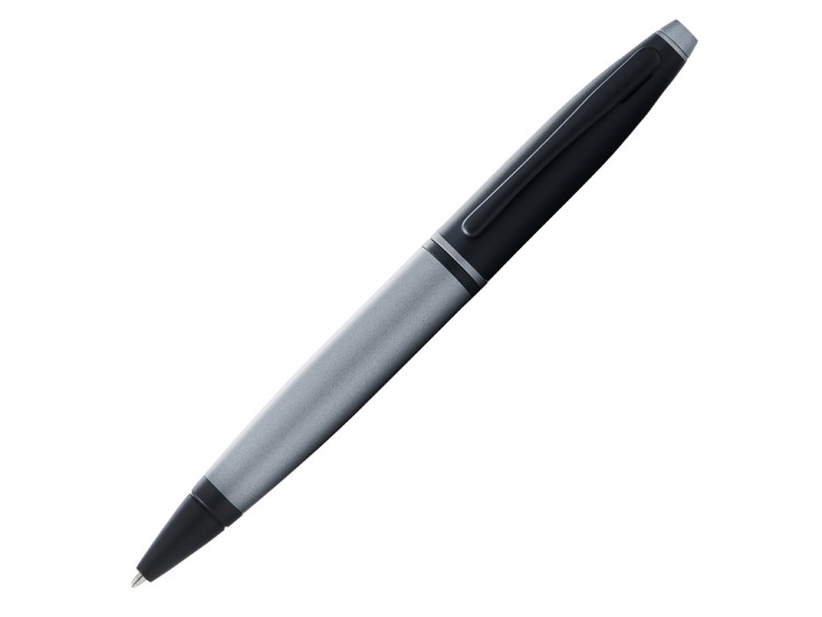 Ручка шариковая Calais Matte Gray and Black Lacquer