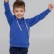 Толстовка с капюшоном детская Kirenga Kids, ярко-синяя