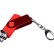 USB 2.0/micro USB/Type-С- флешка на 16 Гб 3-в-1 с поворотным механизмом