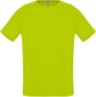 Футболка унисекс Sporty 140, зеленый неон