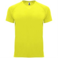 Спортивная футболка BAHRAIN мужская, ФЛУОРЕСЦЕНТНЫЙ ЖЕЛТЫЙ
