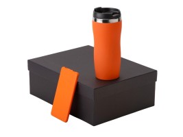 Подарочный набор COLOR IT c термокружкой и повербанком