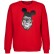 Толстовка Monkey Mouse, красная