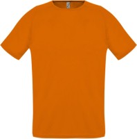 Футболка унисекс Sporty 140, оранжевая