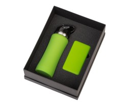 Подарочный набор COLOR IT с бутылкой для воды и повербанком, 5000 mAh