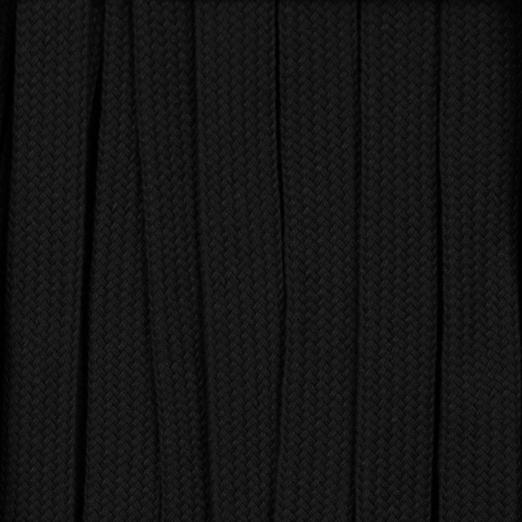 Плоский шнур Cord L, черный, 140 см