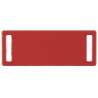 Шильдик металлический Kova, красный