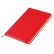 Блокнот A5 Monte в твёрдом переплёте, красный