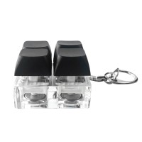 Брелок Press Anti Stress с LED подсветкой, черный