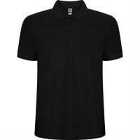 Футболка поло PEGASO PREMIUM мужская, ЧЕРНЫЙ