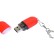 USB 2.0- флешка промо на 64 Гб каплевидной формы