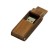 USB 2.0- флешка на 64 Гб прямоугольной формы с раскладным корпусом