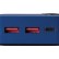 Внешний аккумулятор Mild Pro c быстрой зарядкой QC/PD, металлик soft-touch, 20 000 mAh