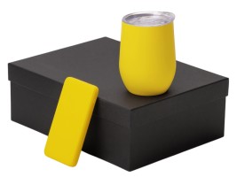 Подарочный набор COLOR IT с термокружкой и повербанком