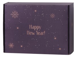 Коробка подарочная Zand, M с УФ- печатью на вылет