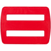 Пряжка — регулятор ремня Fermo, красная