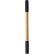 Вечный карандаш и ручка из бамбука Black bamboo
